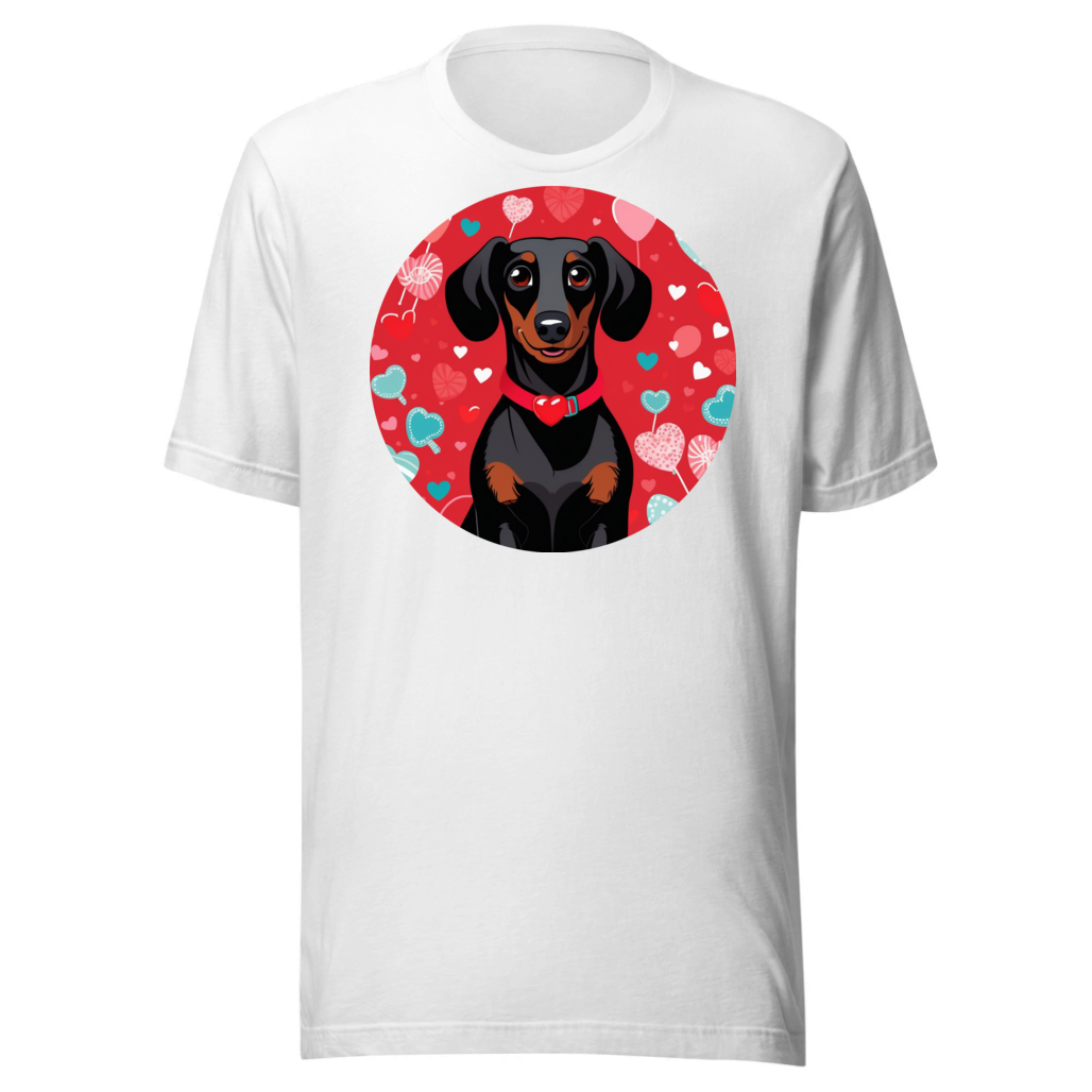PugMug Custom Black Dachshund T-Shirt