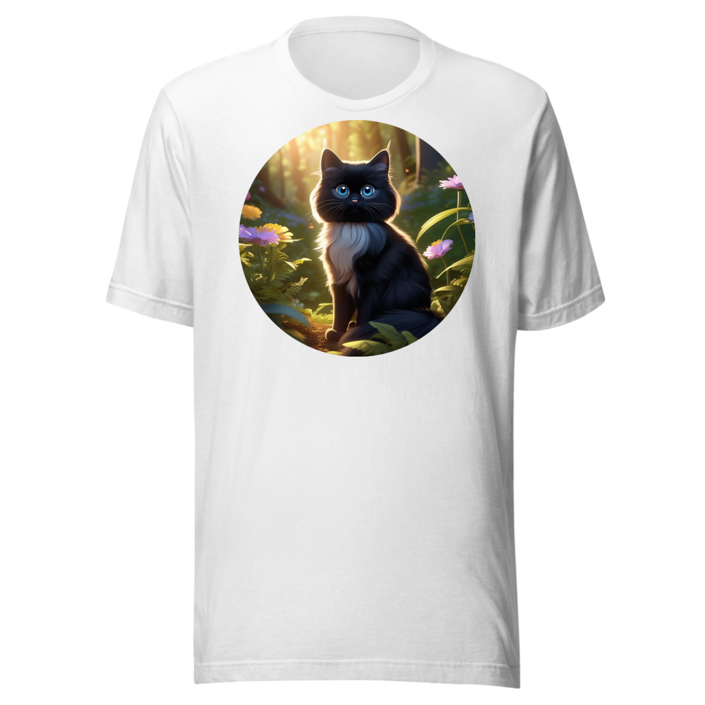 PugMug Custom Black Ragdoll Cat T-Shirt
