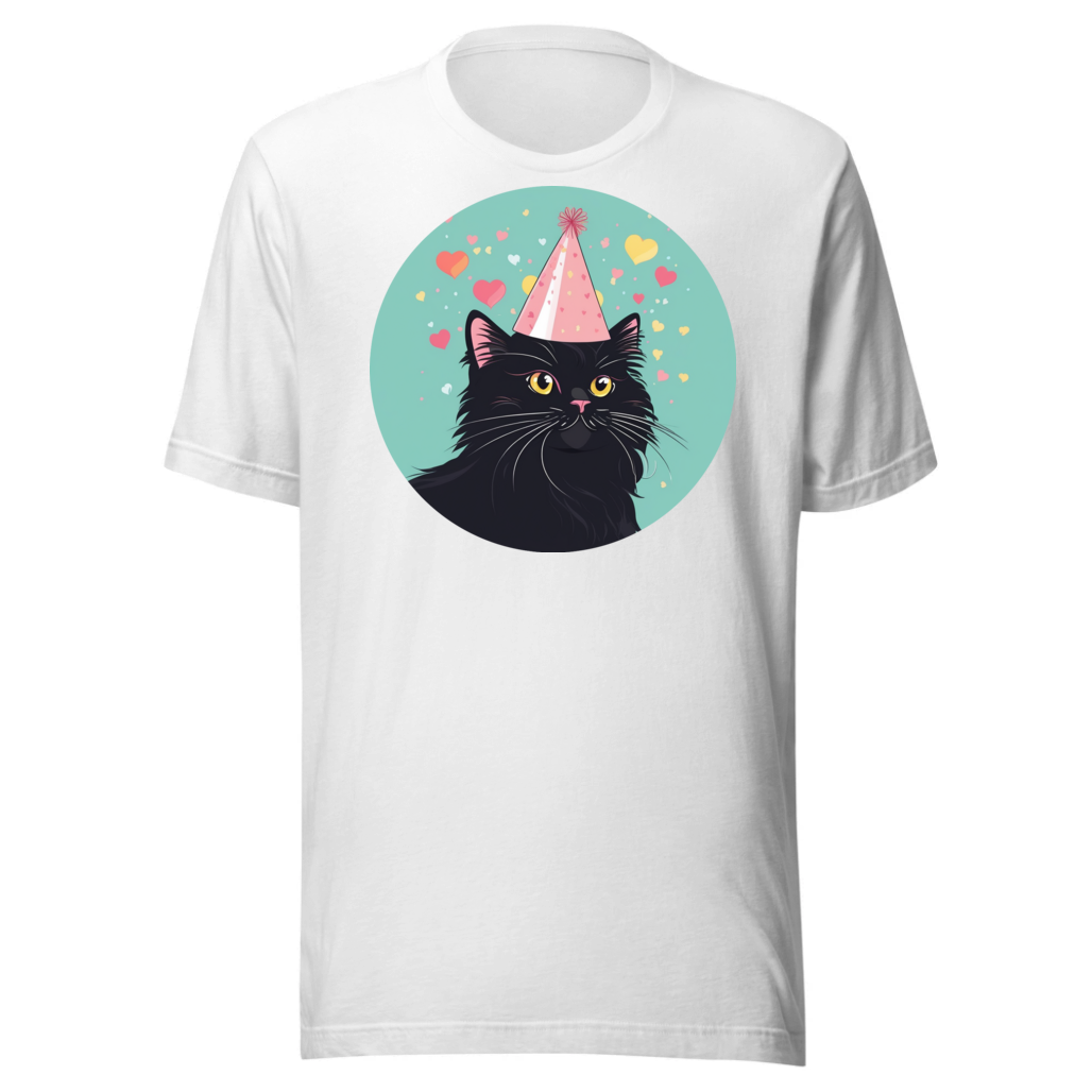 PugMug Custom Black Persian Cat T-Shirt