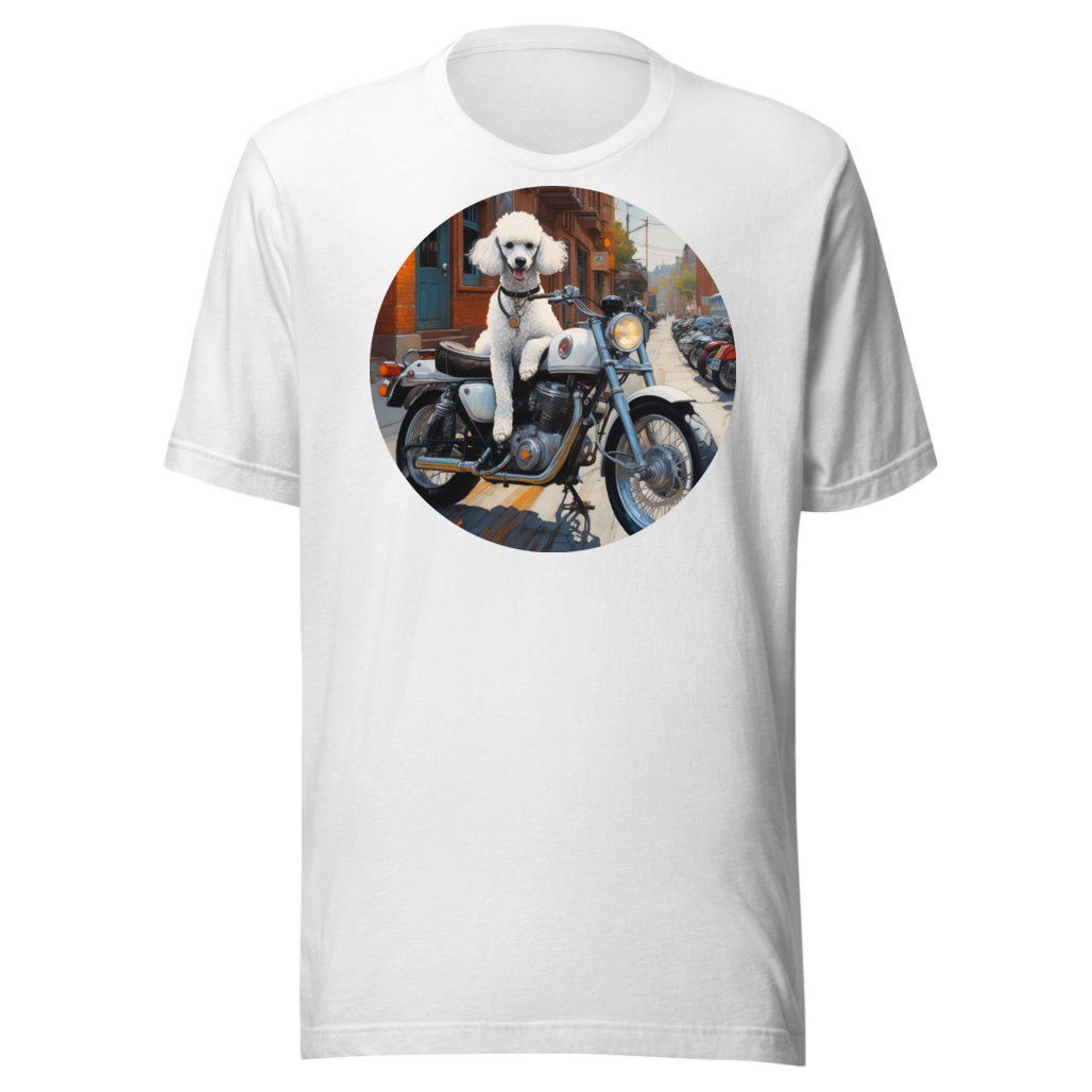 PugMug Custom White Poodle T-Shirt