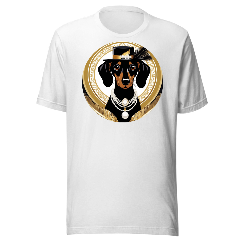 PugMug Custom Black Dachshund T-Shirt