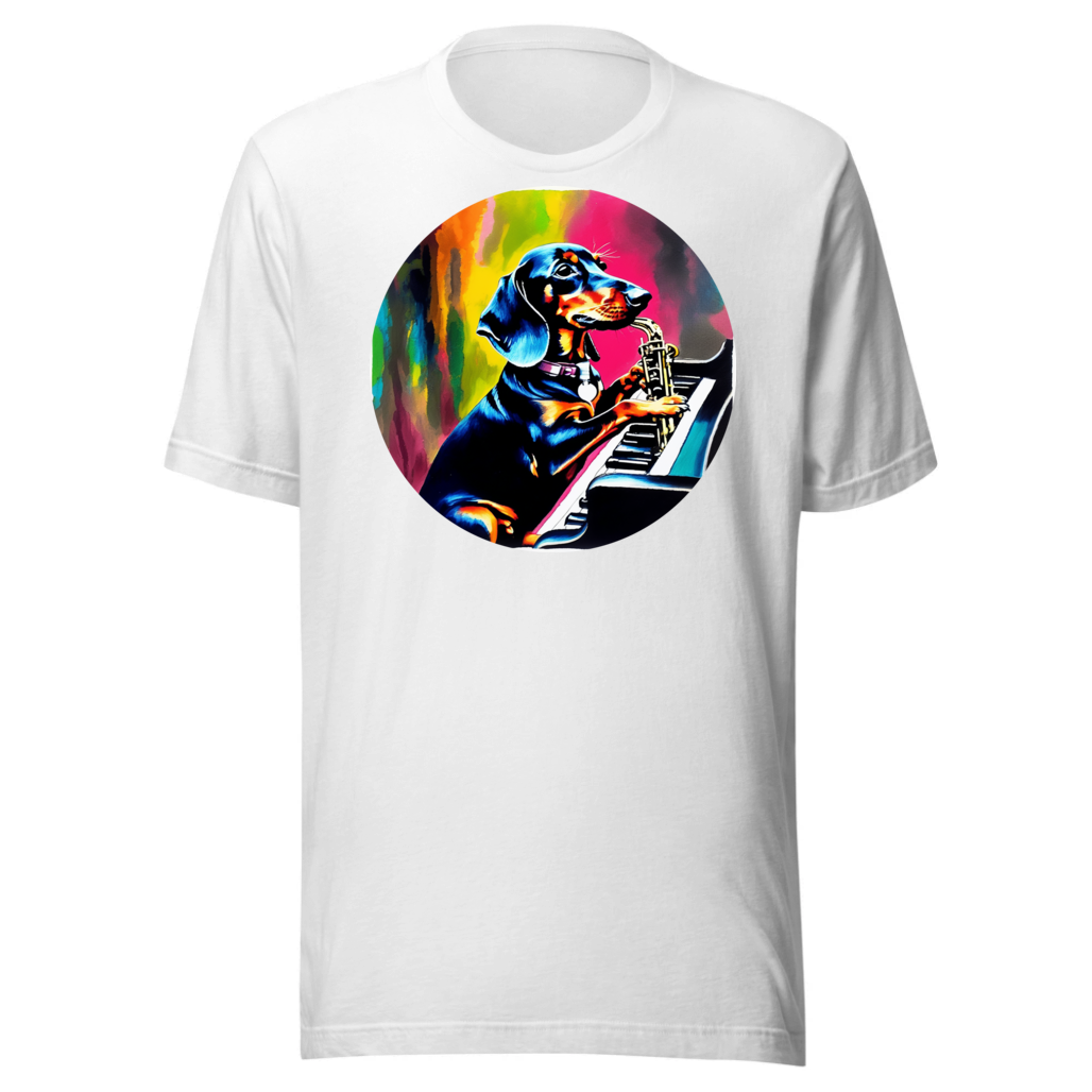 PugMug Custom Black Dachshund T-Shirt