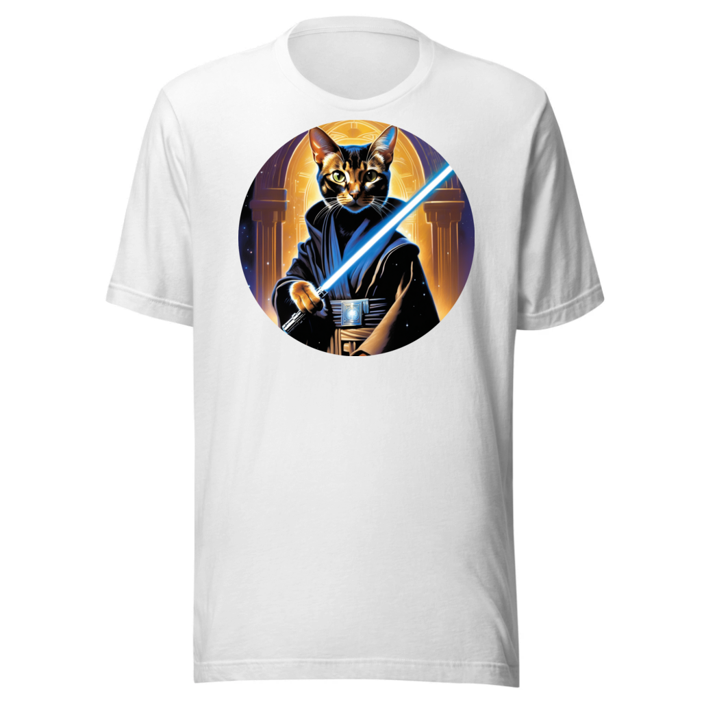 PugMug Custom Black Abyssinian Cat T-Shirt