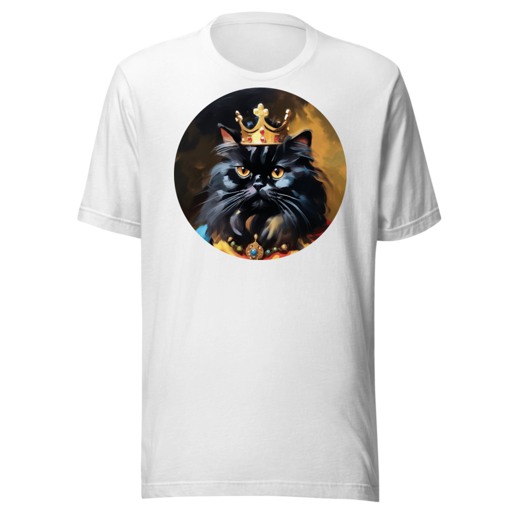 PugMug Custom Black Persian Cat T-Shirt