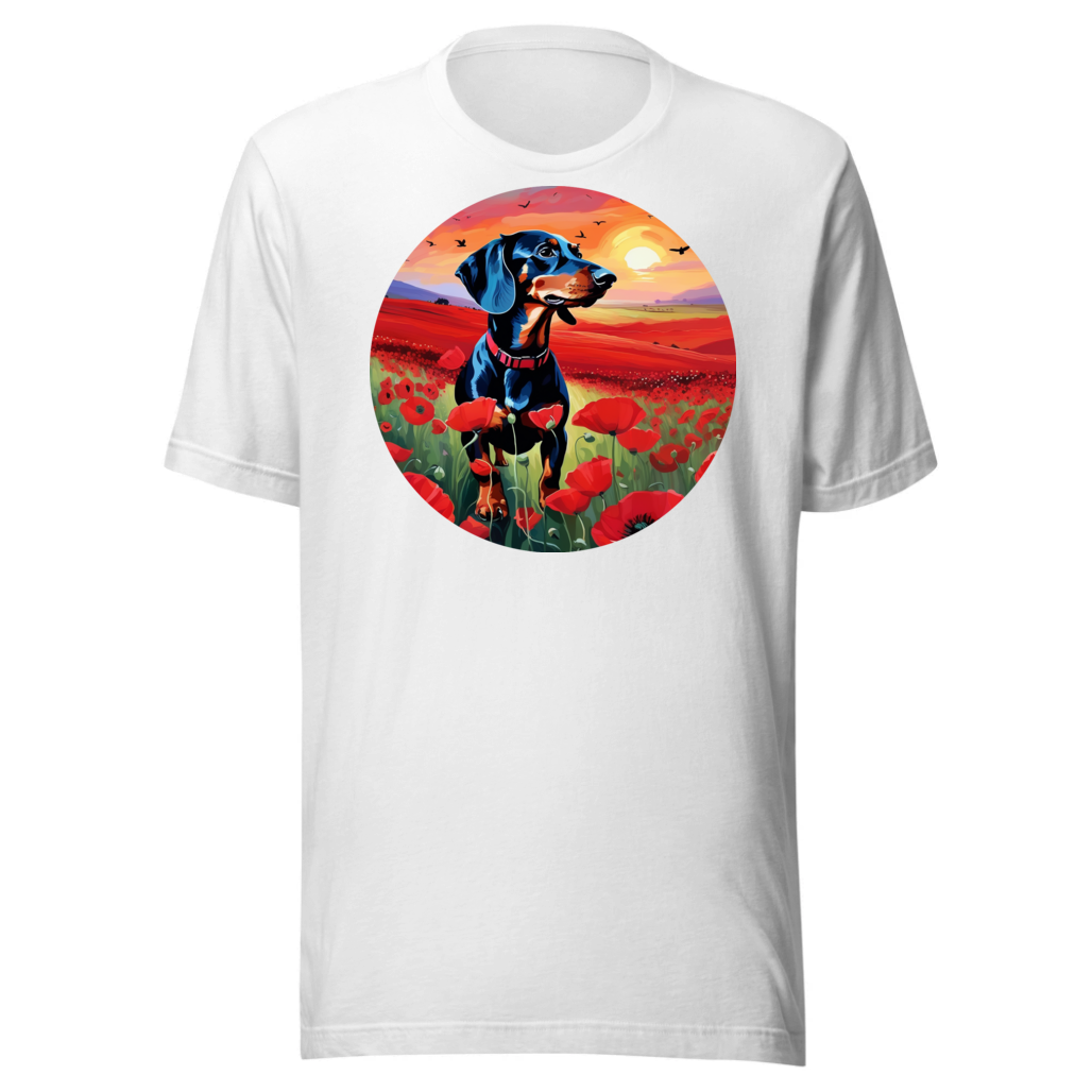 PugMug Custom Black Dachshund T-Shirt