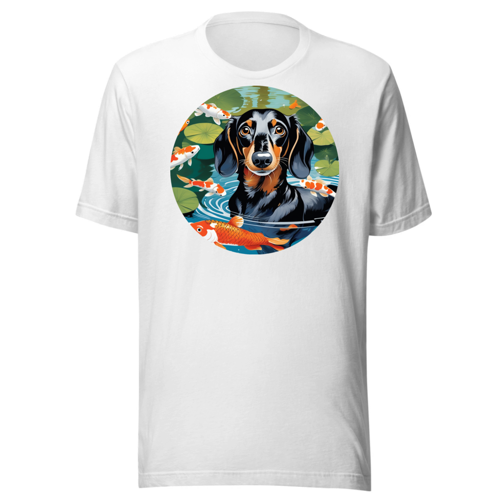 PugMug Custom Black Dachshund T-Shirt