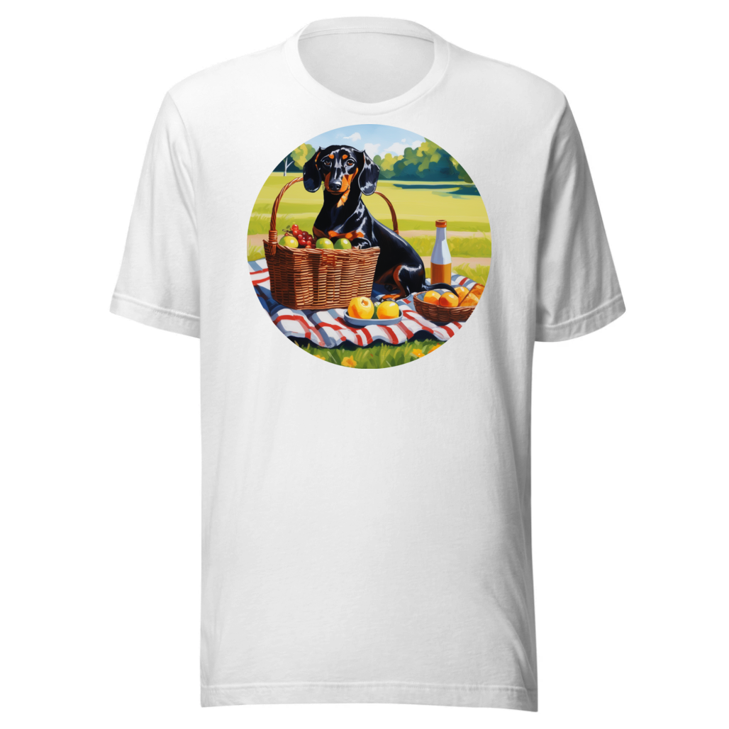 PugMug Custom Black Dachshund T-Shirt