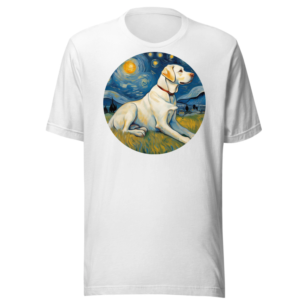 PugMug Custom White Labrador Retriever T-Shirt