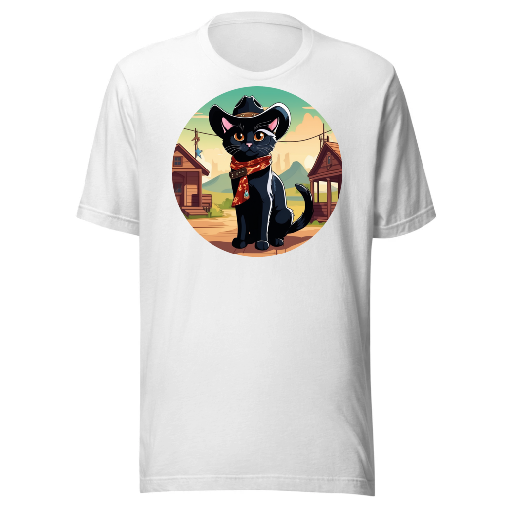 PugMug Custom Black Companion Cat T-Shirt