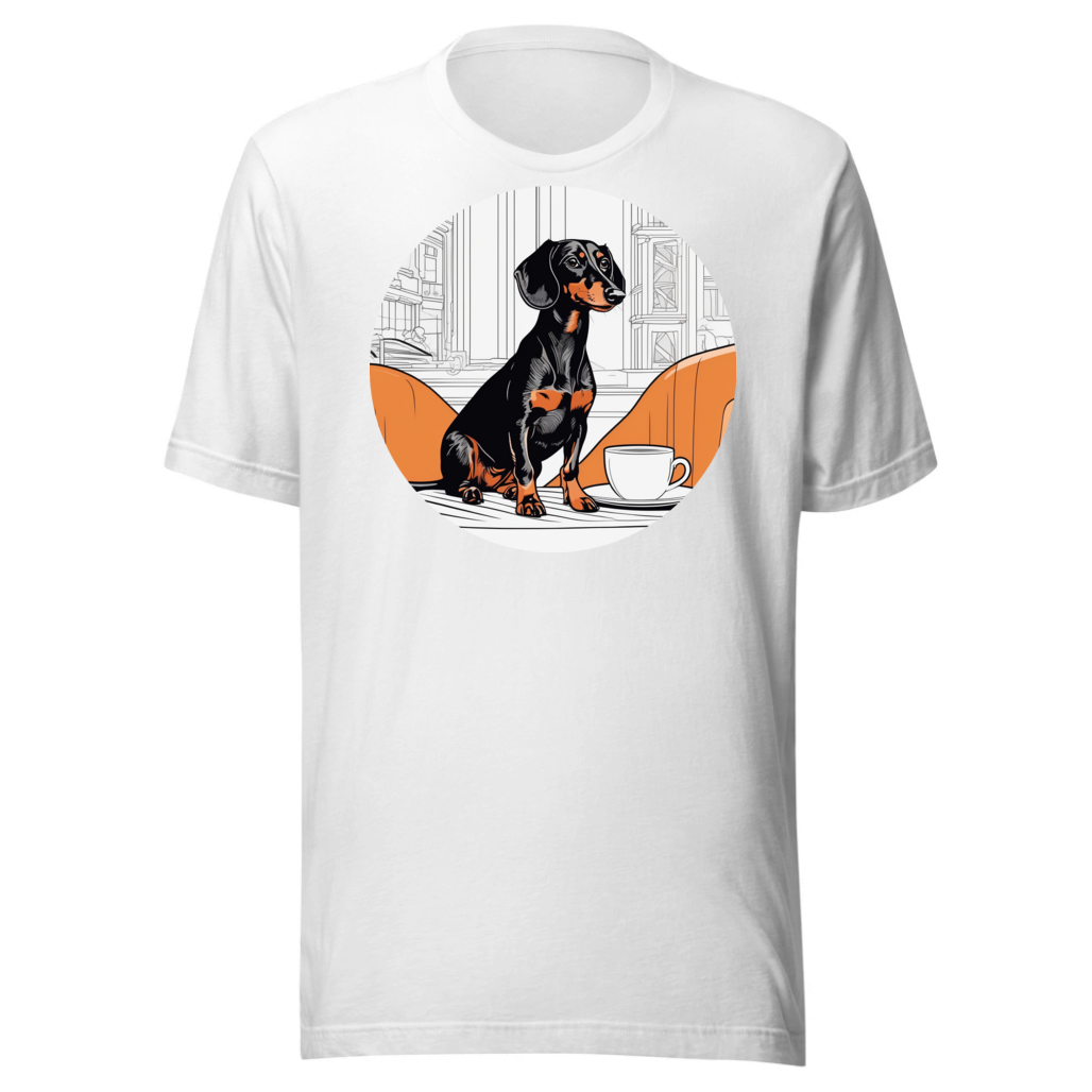 PugMug Custom Black Dachshund T-Shirt