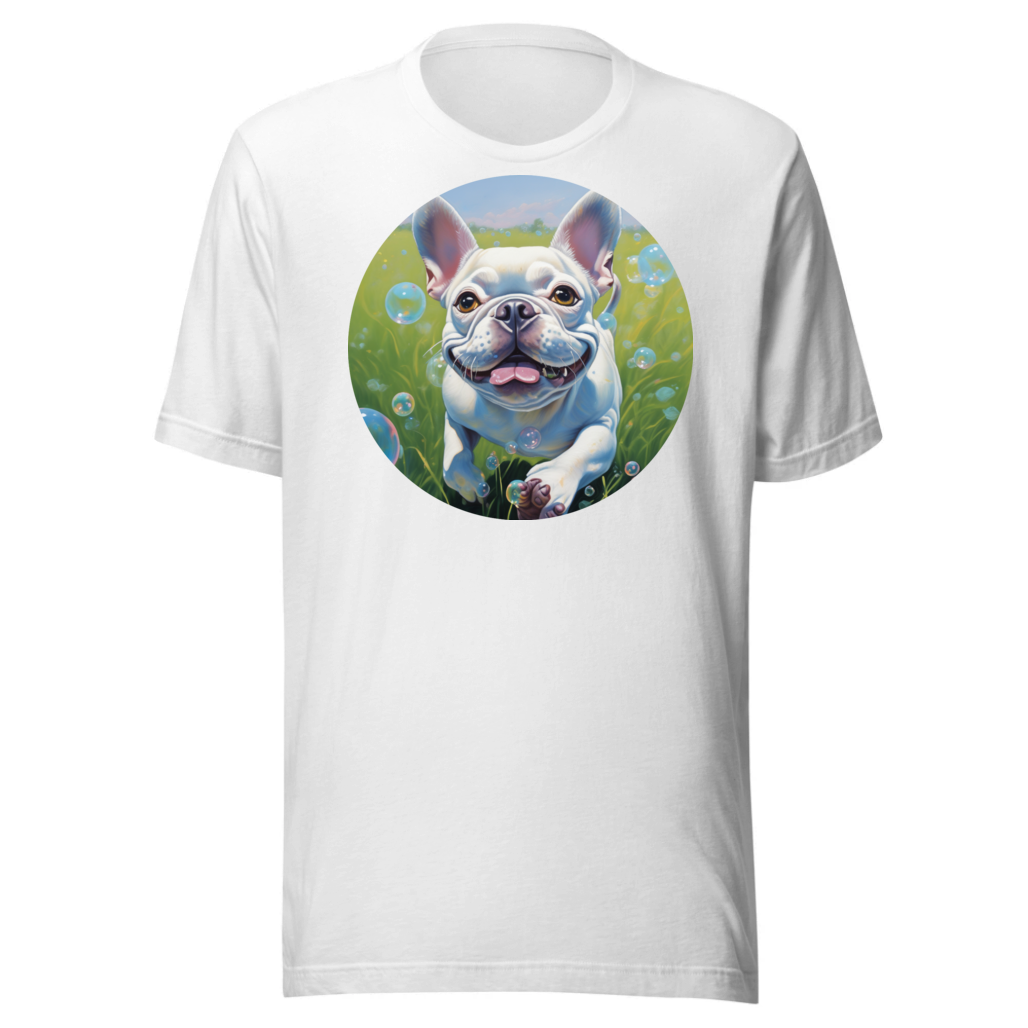 PugMug Custom White French Bulldog T-Shirt