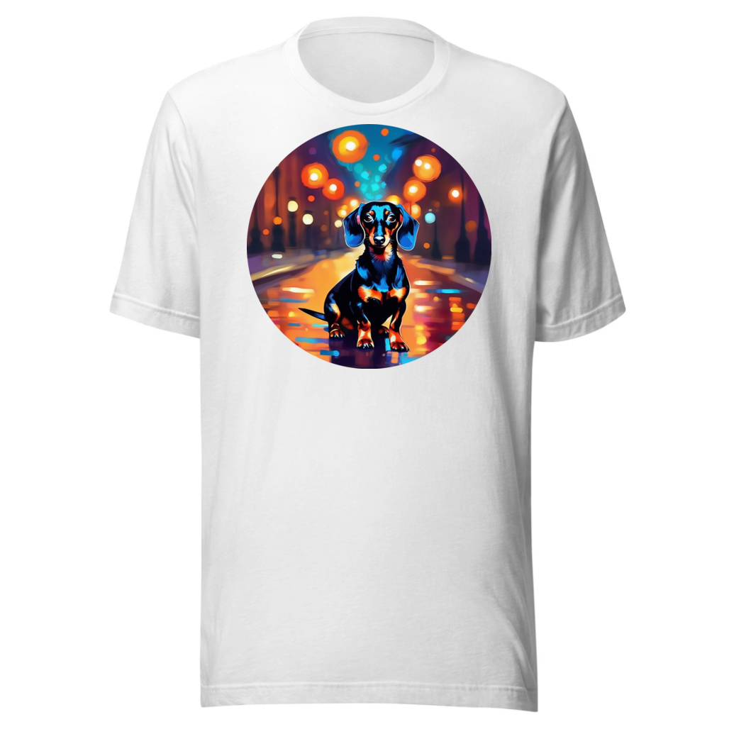 PugMug Custom Black Dachshund T-Shirt