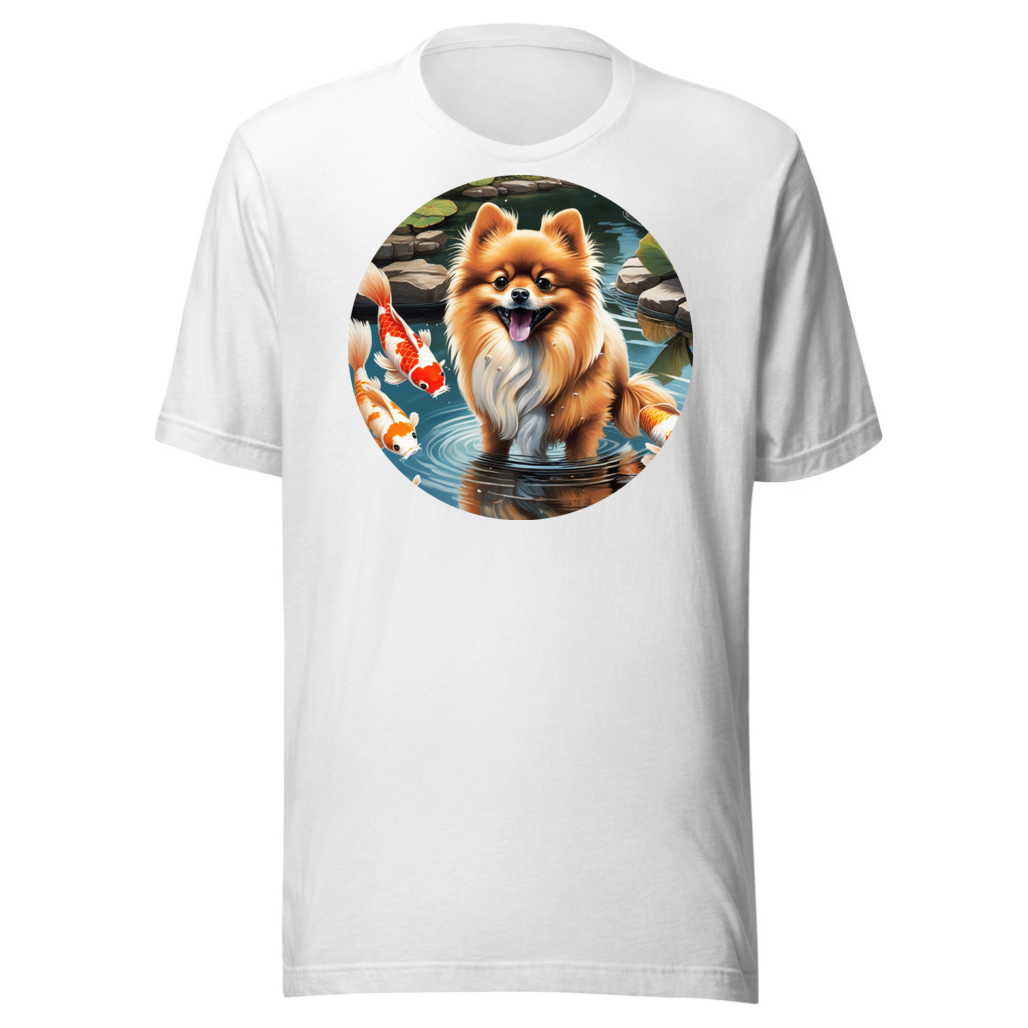 PugMug Custom Tan Pomeranian T-Shirt
