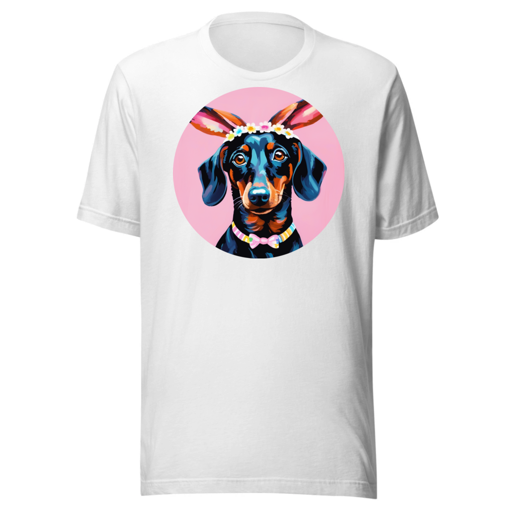 PugMug Custom Black Dachshund T-Shirt