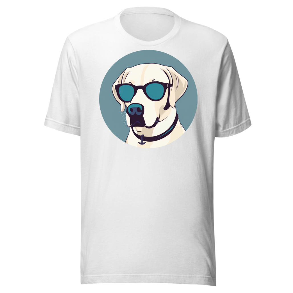 PugMug Custom White Labrador Retriever T-Shirt