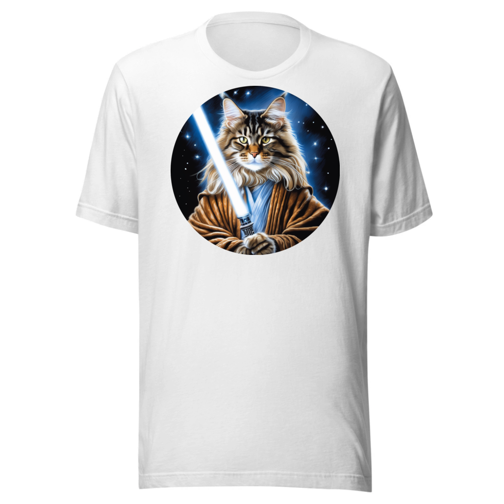 PugMug Custom Tabby Maine Coon Cat T-Shirt