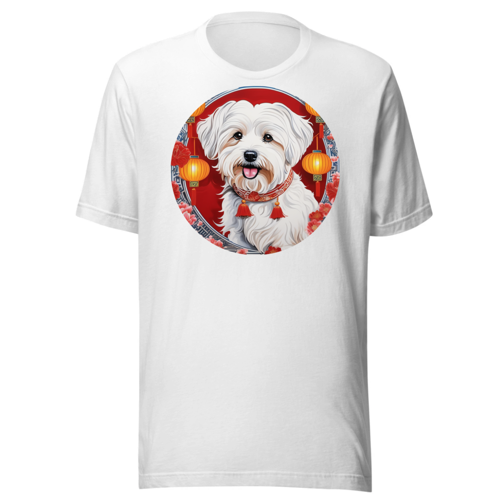 PugMug Custom White Havanese Dog T-Shirt