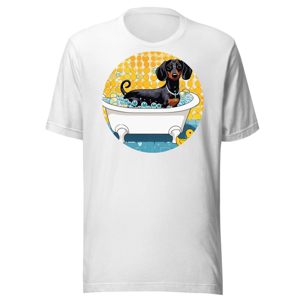 PugMug Custom Black Dachshund T-Shirt