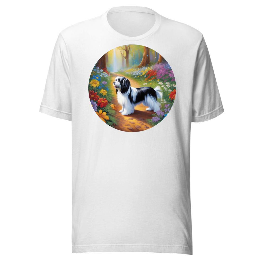 PugMug Custom Black-and-white Havanese Dog T-Shirt