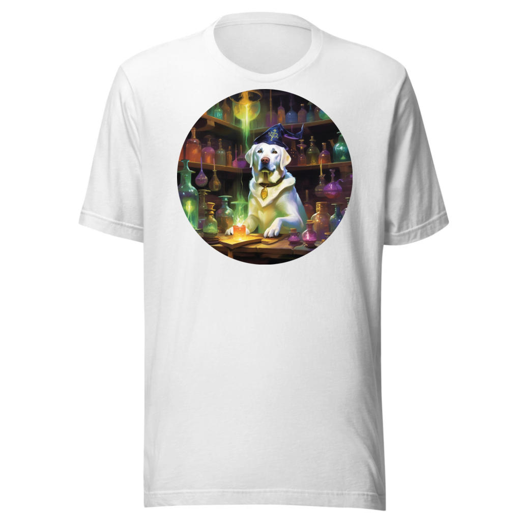 PugMug Custom White Labrador Retriever T-Shirt