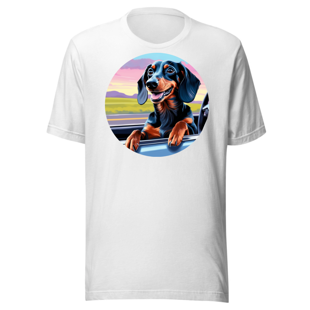 PugMug Custom Black Dachshund T-Shirt