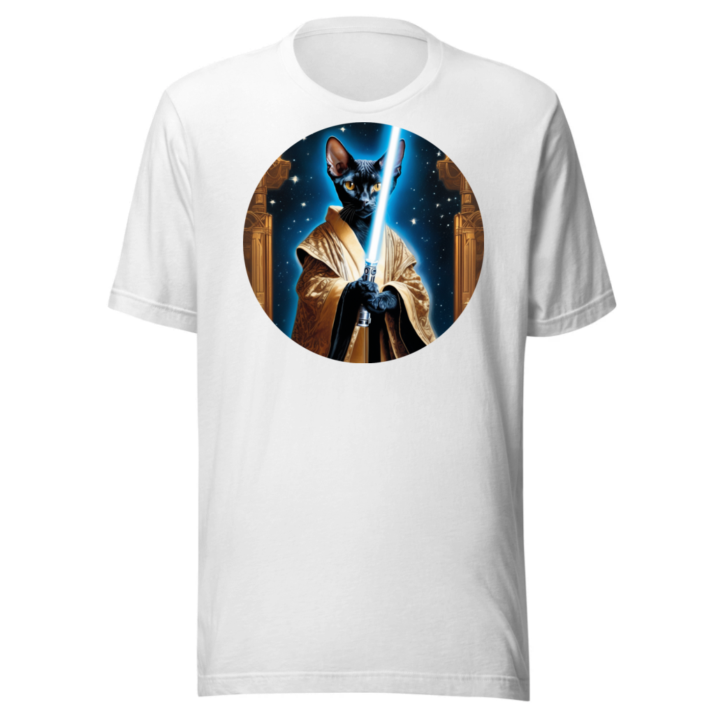 PugMug Custom Black Devon Rex Cat T-Shirt
