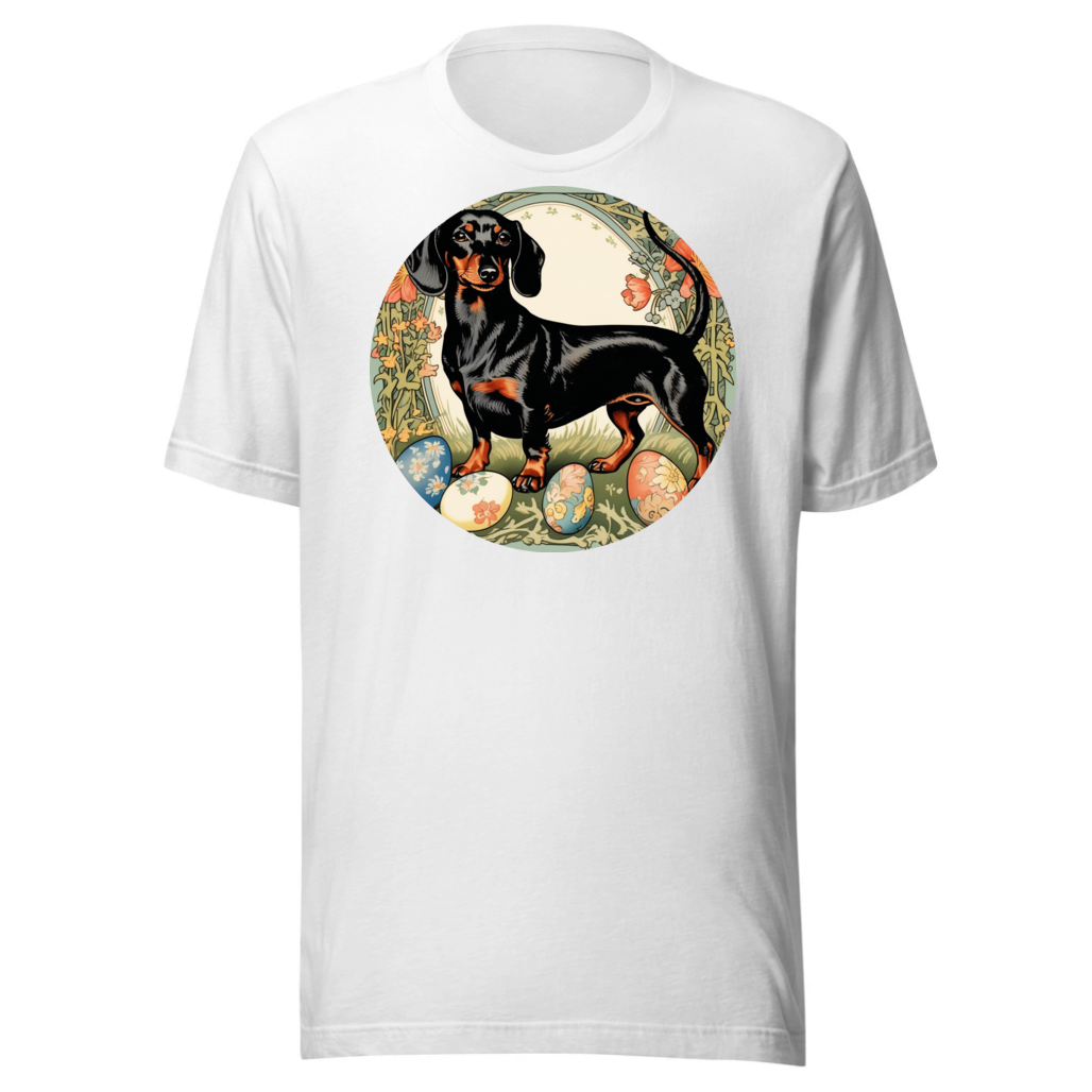 PugMug Custom Black Dachshund T-Shirt