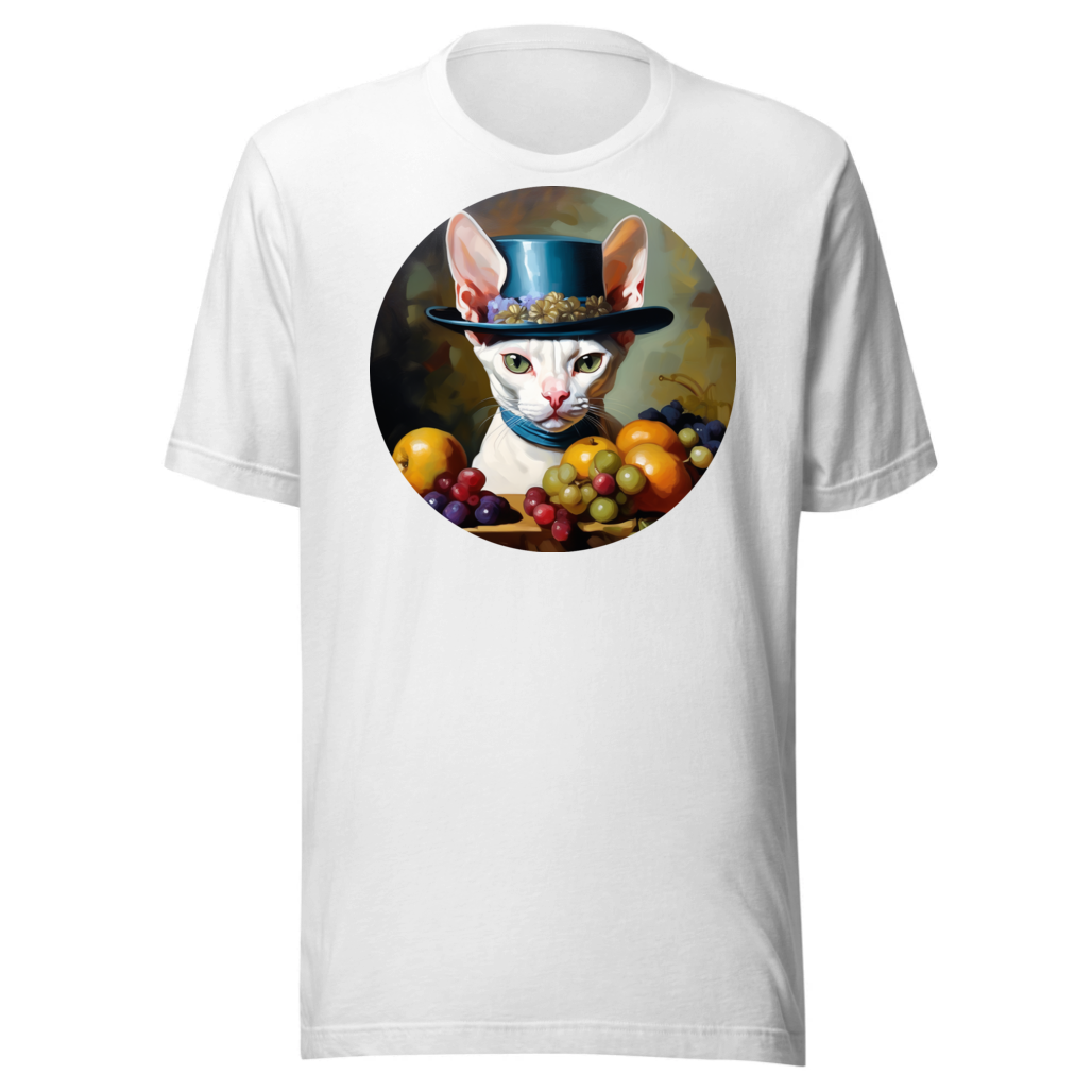 PugMug Custom White Sphynx Cat T-Shirt