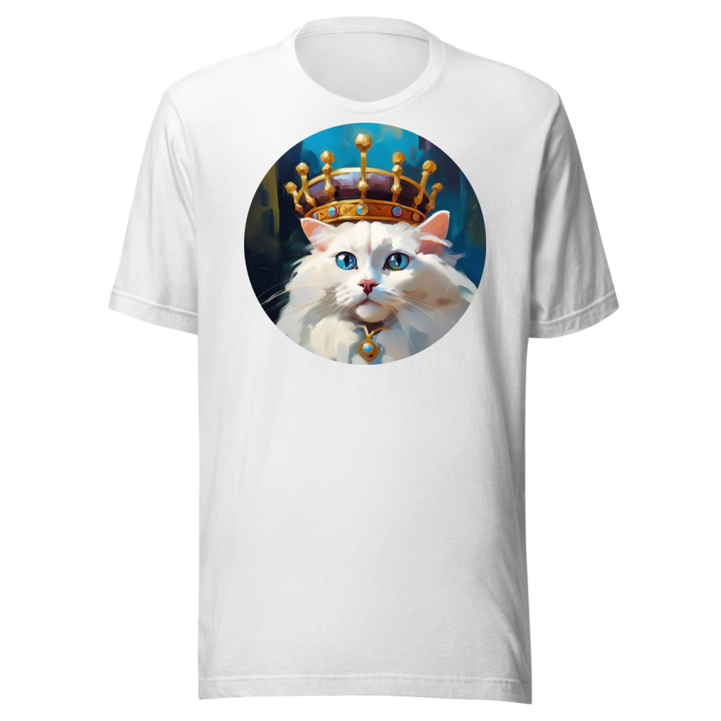 PugMug Custom White Ragdoll Cat T-Shirt