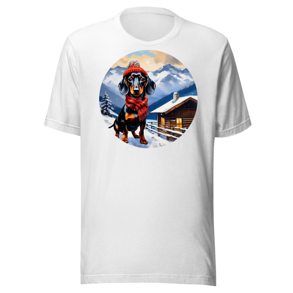 PugMug Custom Black Dachshund T-Shirt