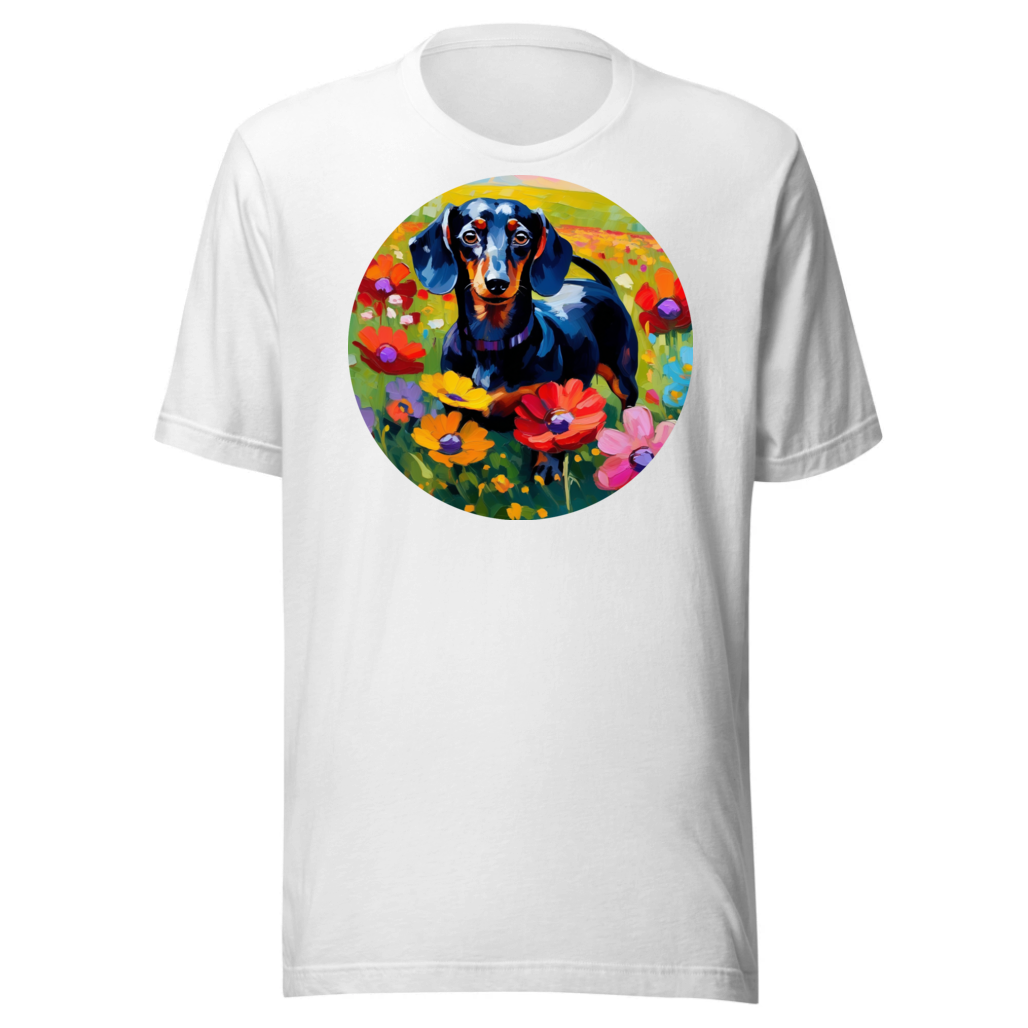 PugMug Custom Black Dachshund T-Shirt