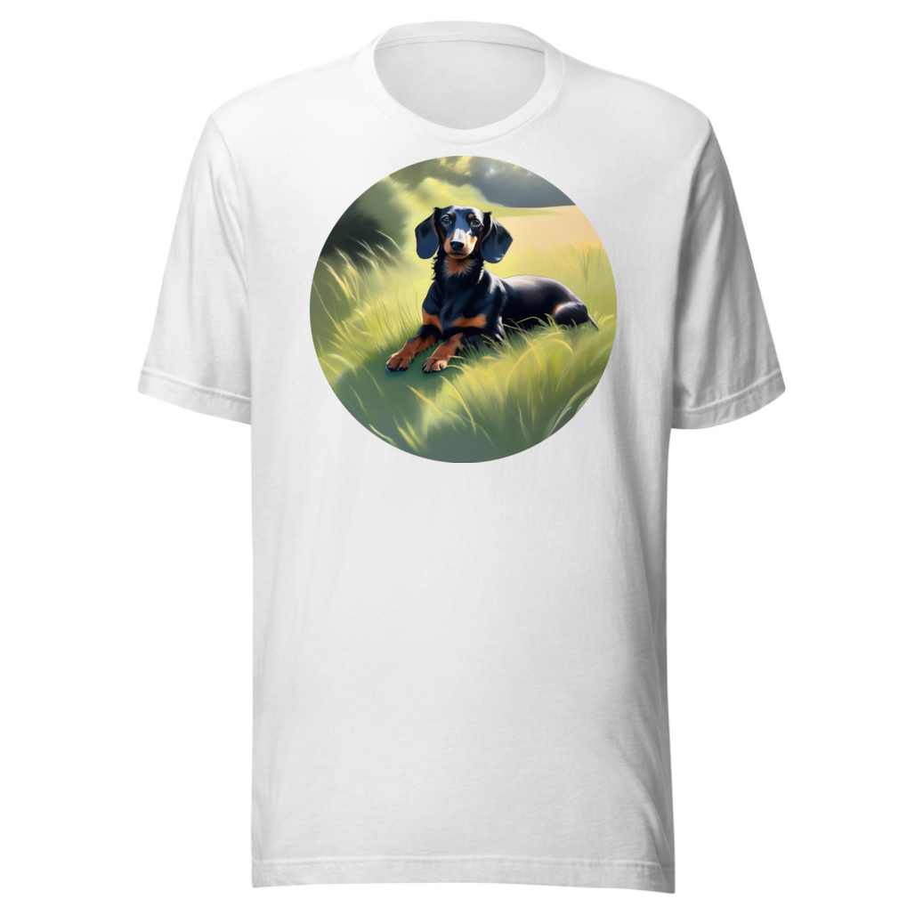 PugMug Custom Black Dachshund T-Shirt
