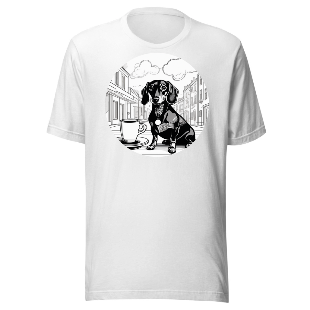 PugMug Custom Black Dachshund T-Shirt