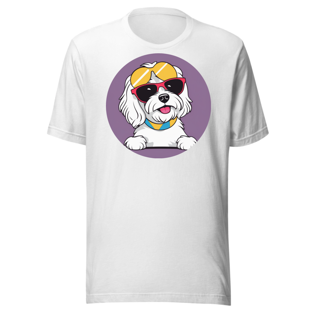 PugMug Custom White Havanese Dog T-Shirt