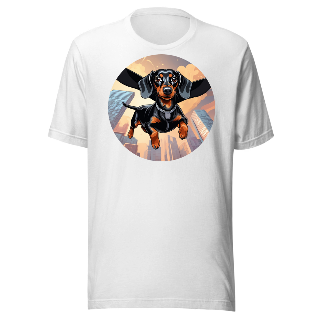 PugMug Custom Black Dachshund T-Shirt