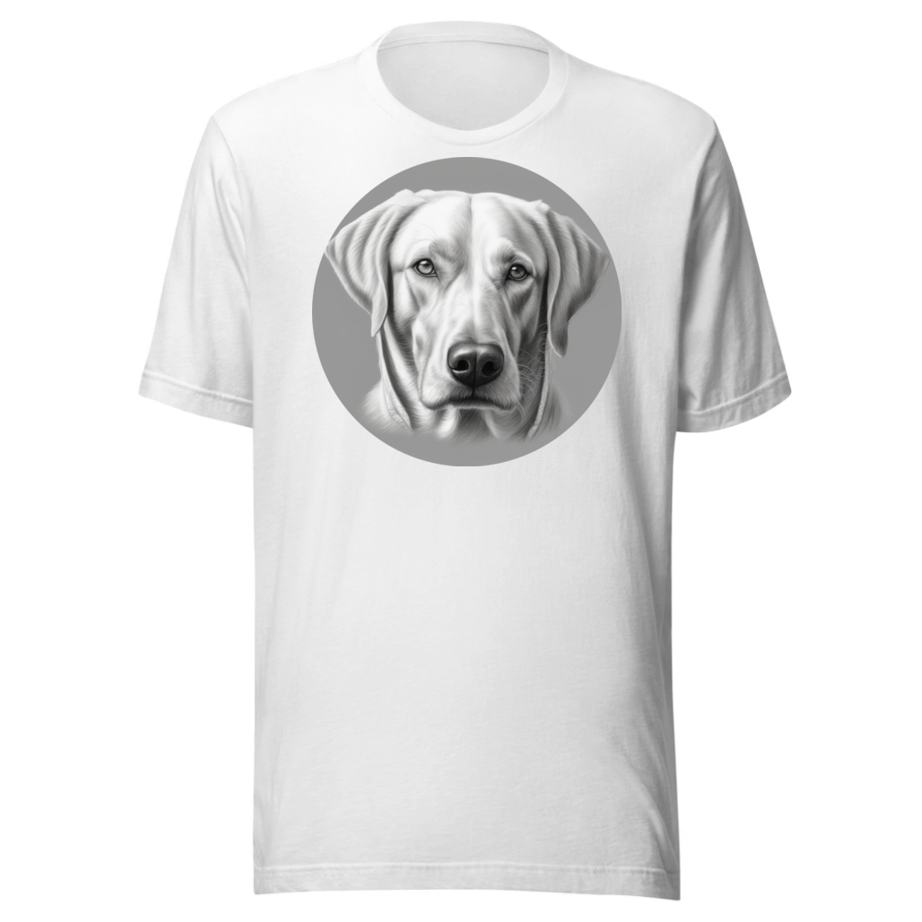 PugMug Custom White Labrador Retriever T-Shirt
