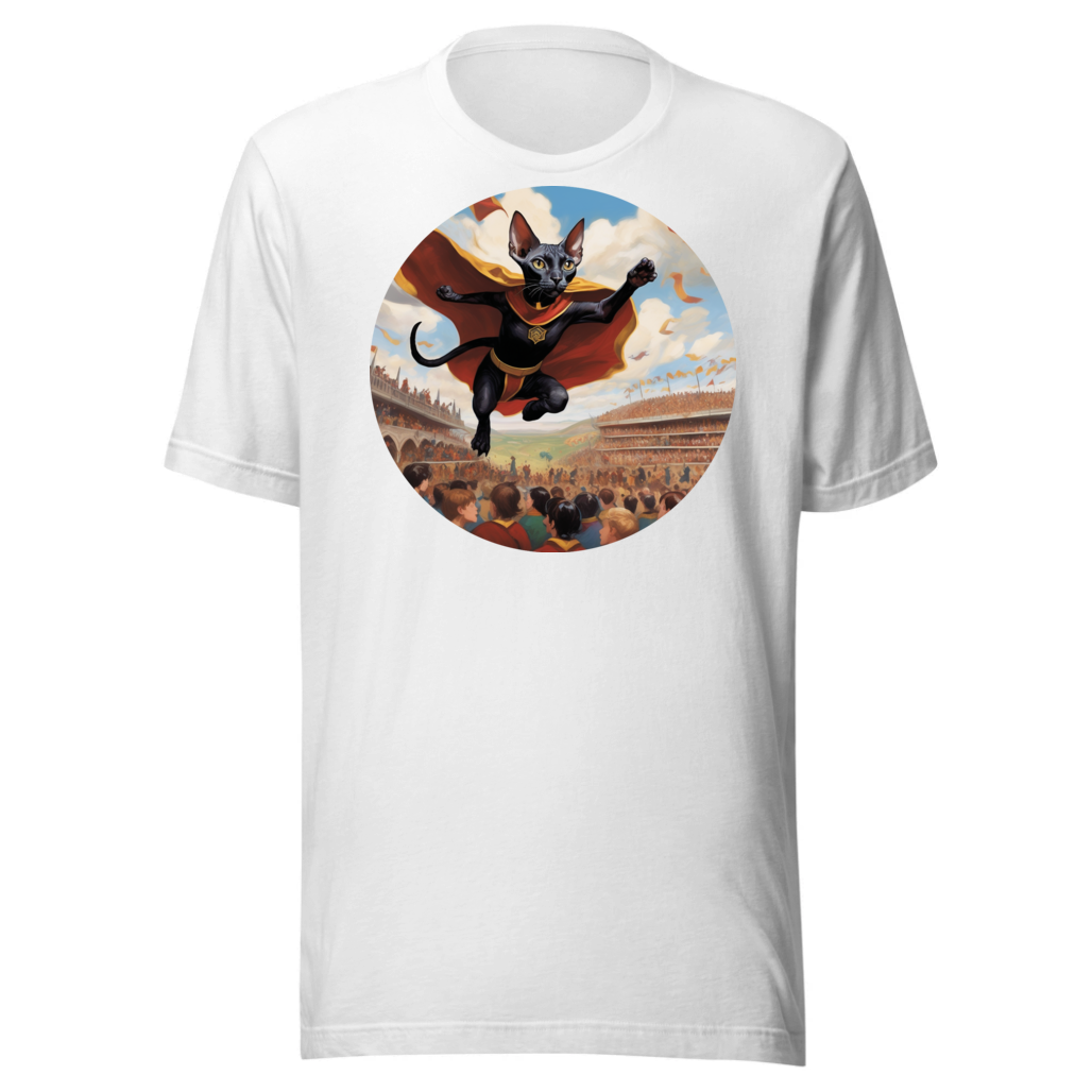 PugMug Custom Black Sphynx Cat T-Shirt