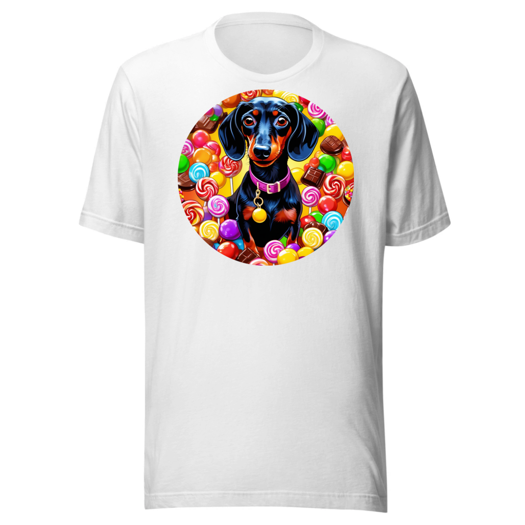 PugMug Custom Black Dachshund T-Shirt