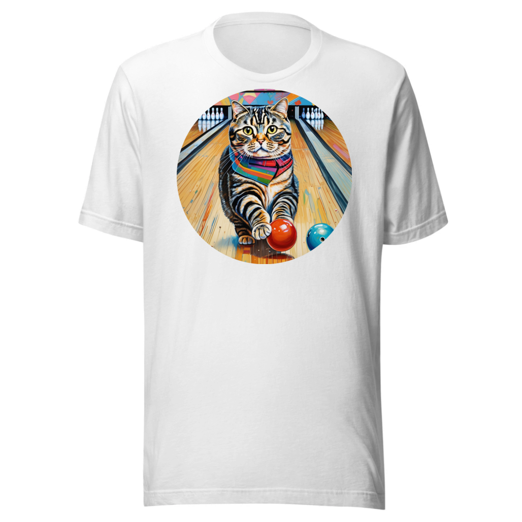 PugMug Custom Tabby Scottish Fold Cat T-Shirt