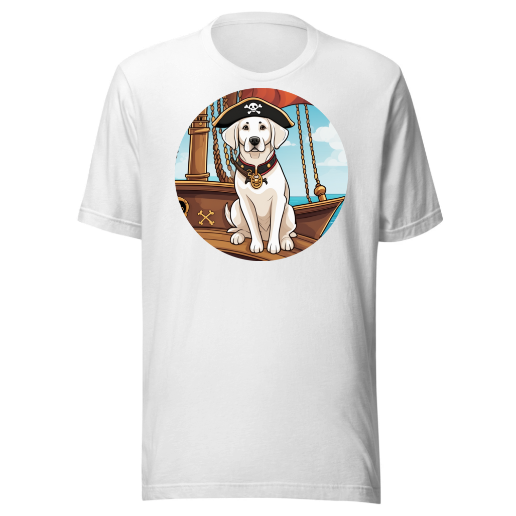 PugMug Custom White Labrador Retriever T-Shirt