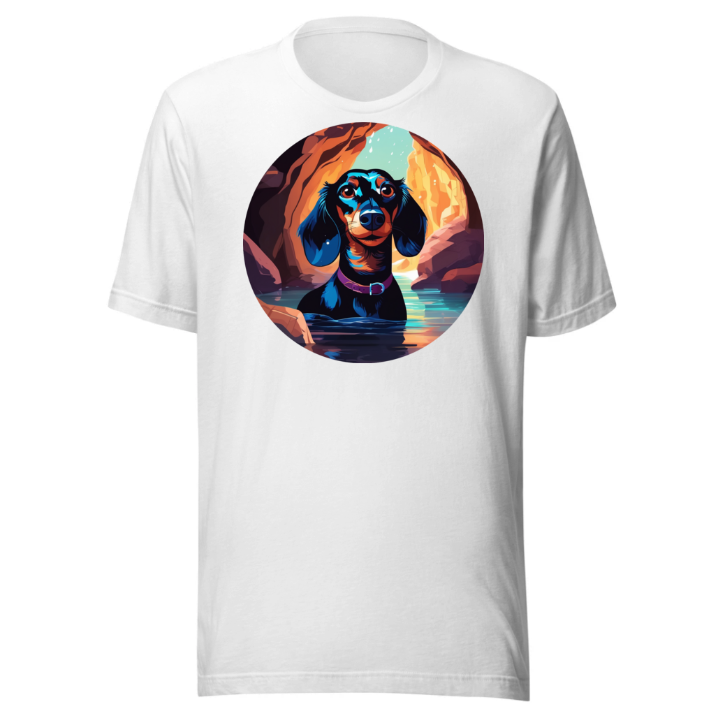 PugMug Custom Black Dachshund T-Shirt