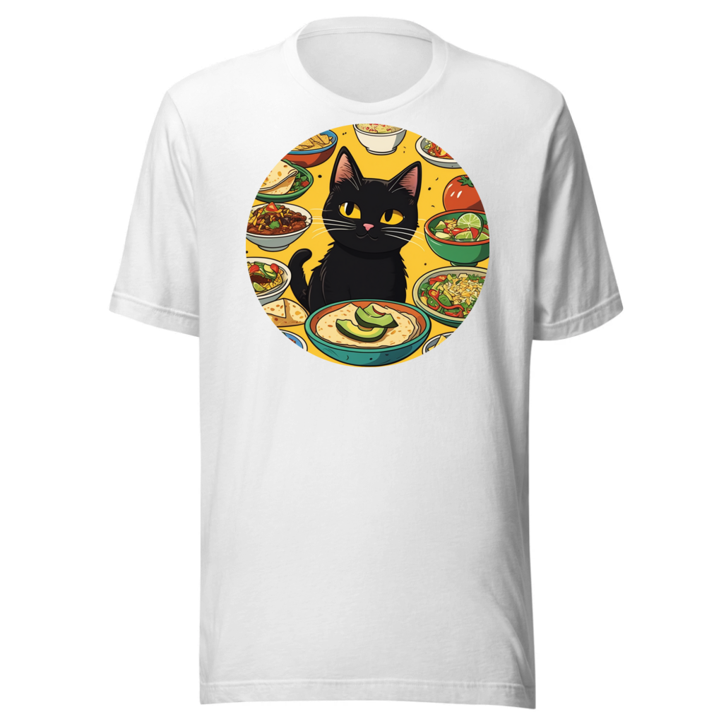 PugMug Custom Black Companion Cat T-Shirt
