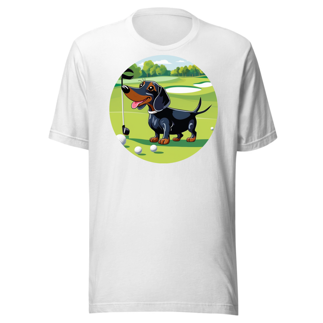 PugMug Custom Black Dachshund T-Shirt