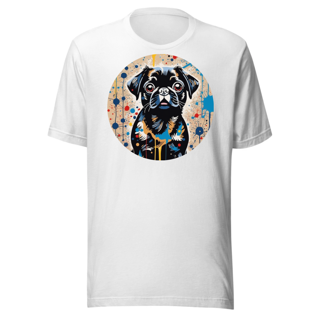 PugMug Custom Black Pug T-Shirt