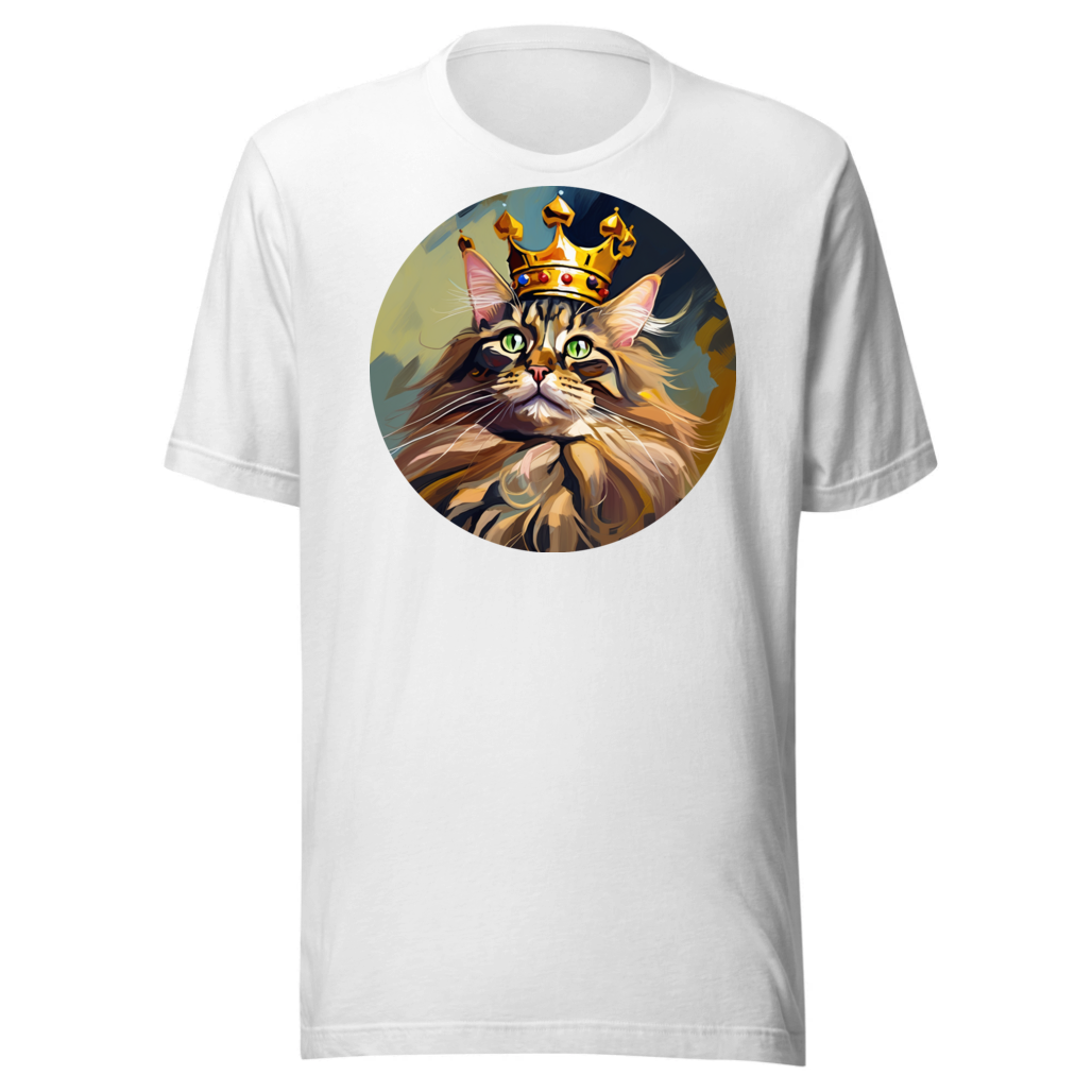 PugMug Custom Tabby Maine Coon Cat T-Shirt