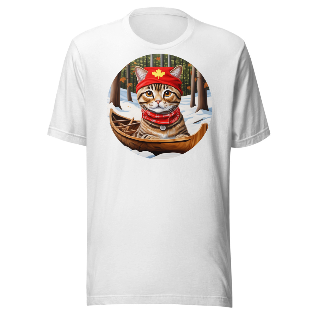 PugMug Custom Tabby Scottish Fold Cat T-Shirt