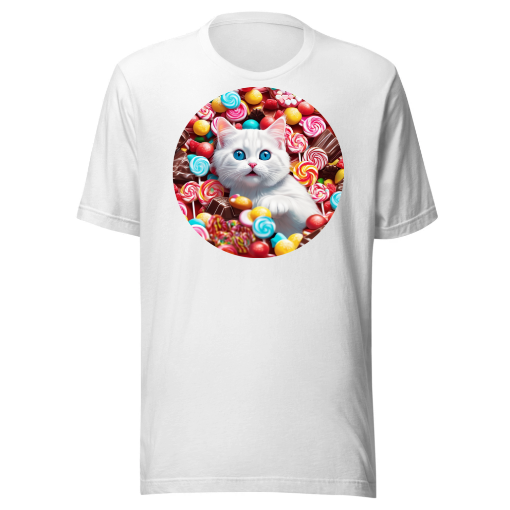 PugMug Custom White Exotic Cat T-Shirt