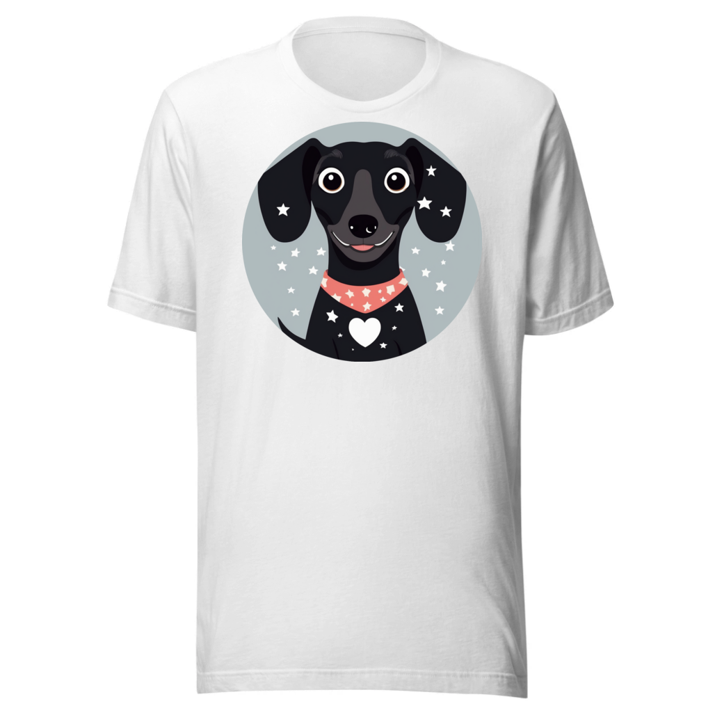 PugMug Custom Black Dachshund T-Shirt