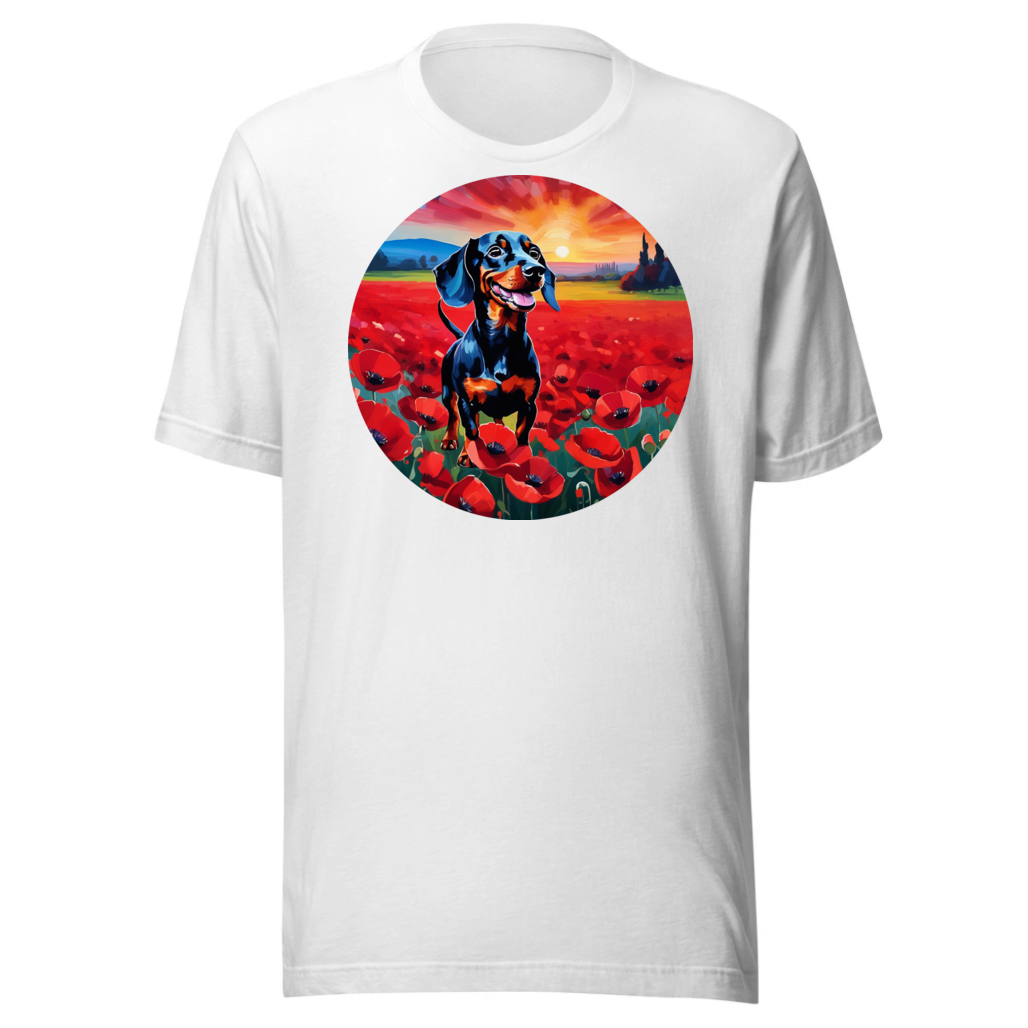 PugMug Custom Black Dachshund T-Shirt