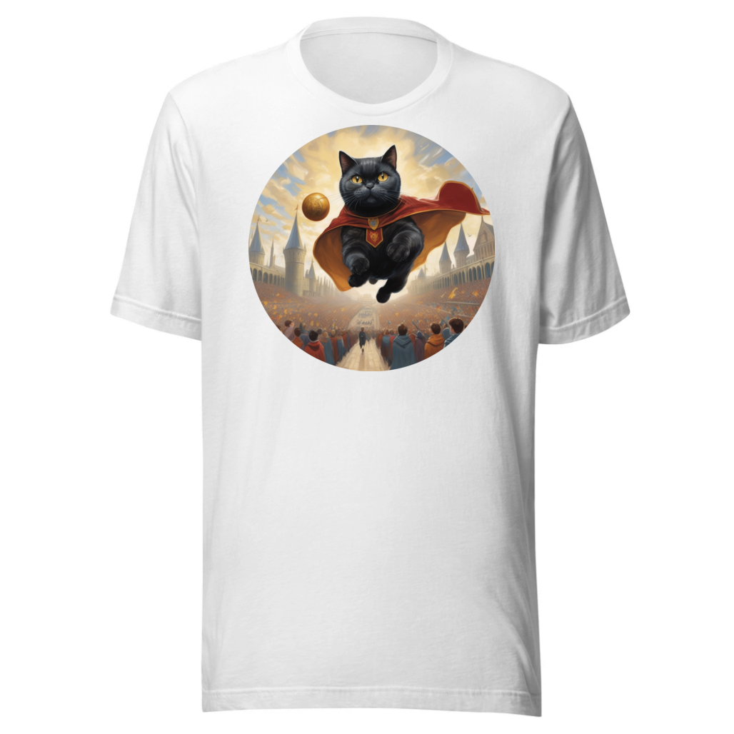 PugMug Custom Black British Shorthair Cat T-Shirt
